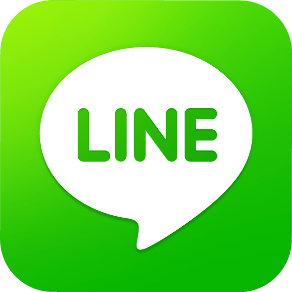 The logo of mobile messenger Line. (Naver)