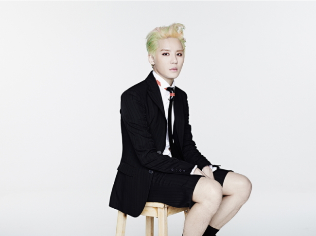 Junsu of Korean pop trio JYJ (C-Jes Entertainment)