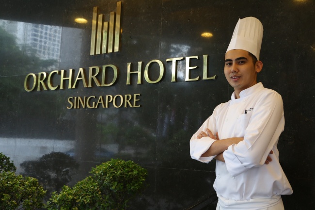 Orchard Hotel Singapore’s chef de partie Pang Cheah Sing (Orchard Hotel Singapore)