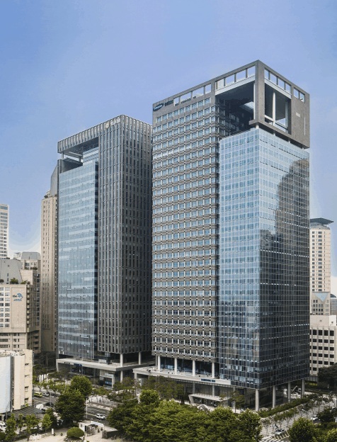 Samsung SDS’ headquarters building in Jamsil, southern Seoul.