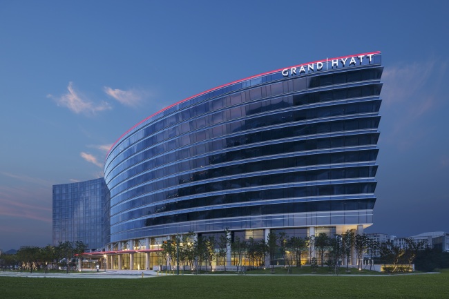 Exterior view of the Grand Hyatt Incheon (Grand Hyatt Incheon)