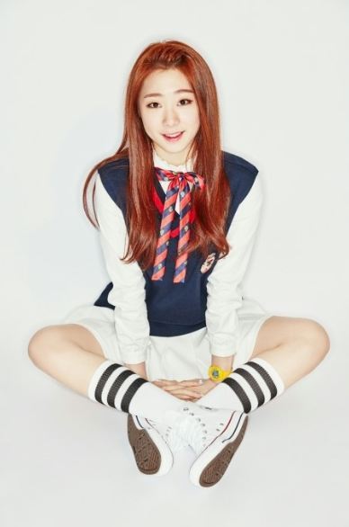 K-pop group I.O.I’s Yu yeon-jung (Starship Entertainment)