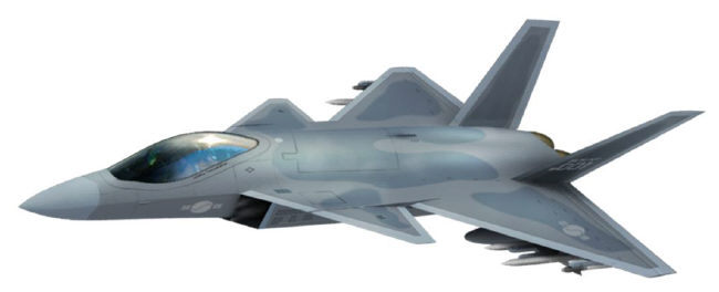 An artistic rendering of KF-X flight-jet