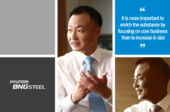 Hyundai BNG Steel CEO Chung Il-sun