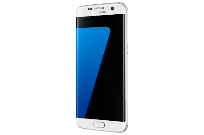 The Samsung Galaxy S7 Edge, a curved-screen variant that outsells its flat-screen sibling (Samsung Electronics)