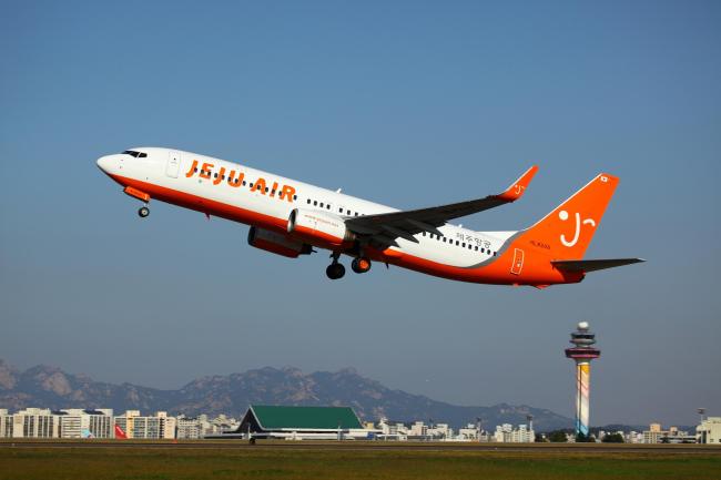 South Korea`s largest budget carrier Jeju Air.