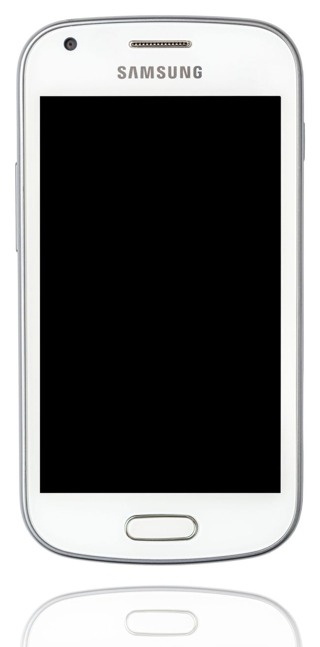 Stock image- Samsung Galaxy White (123rf)