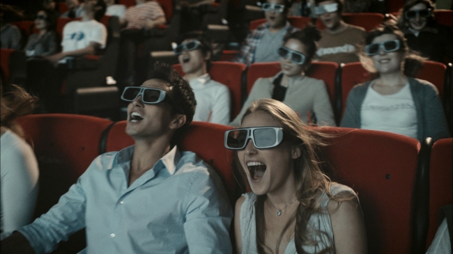Moviegoers enjoy watching film at 4DX theaters. (CJ CGV)