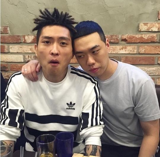 Rappers C Jamm (left) and BewhY (BewhY - Official Instagram)