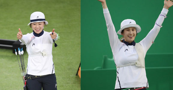 Park Hae-mook/The Korea Herald (left:Chang Hye-jin, right: Ki Bo-bae)