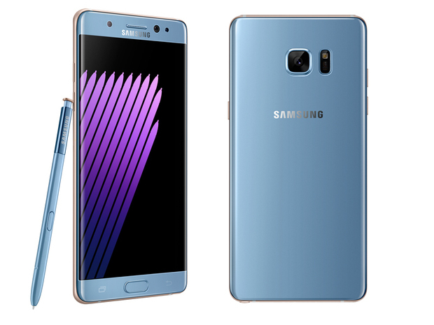 The Blue Coral color option of the Samsung Galaxy Note 7 has made up more than half the smartphone’s preorders in Korea.
