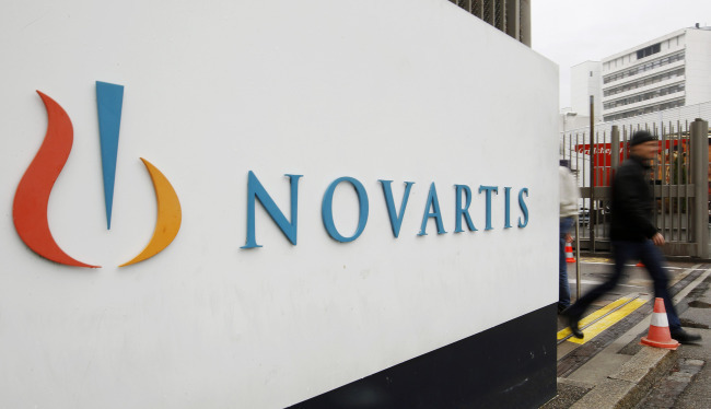 The headquarters of Swiss pharmaceutical company Novartis in Basel, Switzerland (AP-Yonhap)