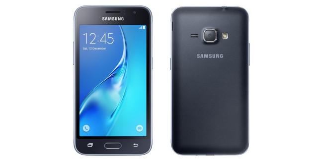 The India-only Samsung Galaxy J1 budget phone is priced at about US$100.