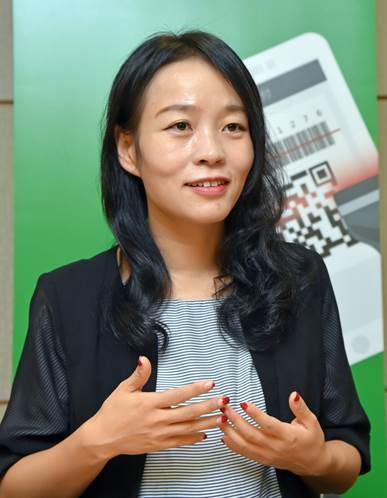 Lilian Huang, director of Tencent’s business operations. Tencent