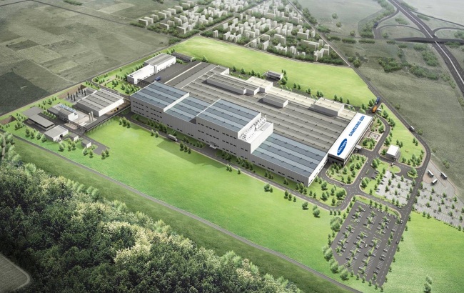 An artist’s impression of Samsung SDI’s electric vehicle battery factory in Goed, Hungary(Samsung SDI)