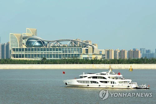 G20 정상회의 주회의장인 항저우 아오티중심