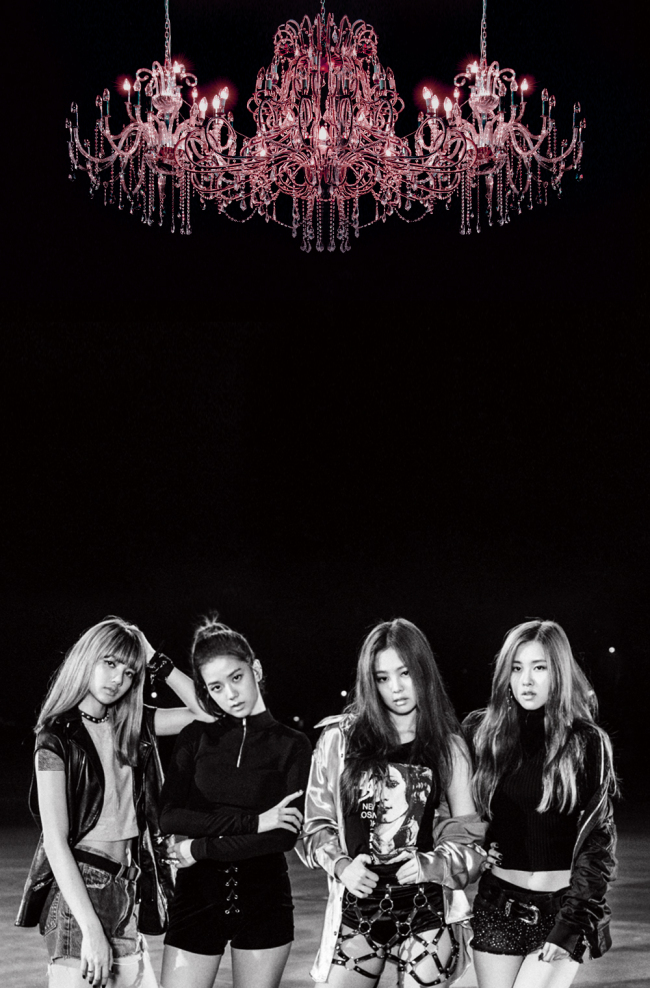 Rookie K-pop girl group Black Pink (YG Entertainment)