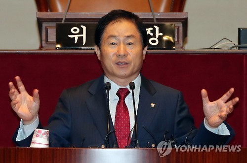 Rep. Joo Kwang-Deok of the ruling Saenuri Party (Yonhap)