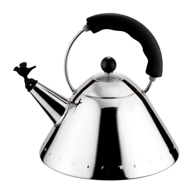 Alessi’s Michael Graves whistling kettle, which emits a hum when the water inside is boiling (Herald Design Forum)