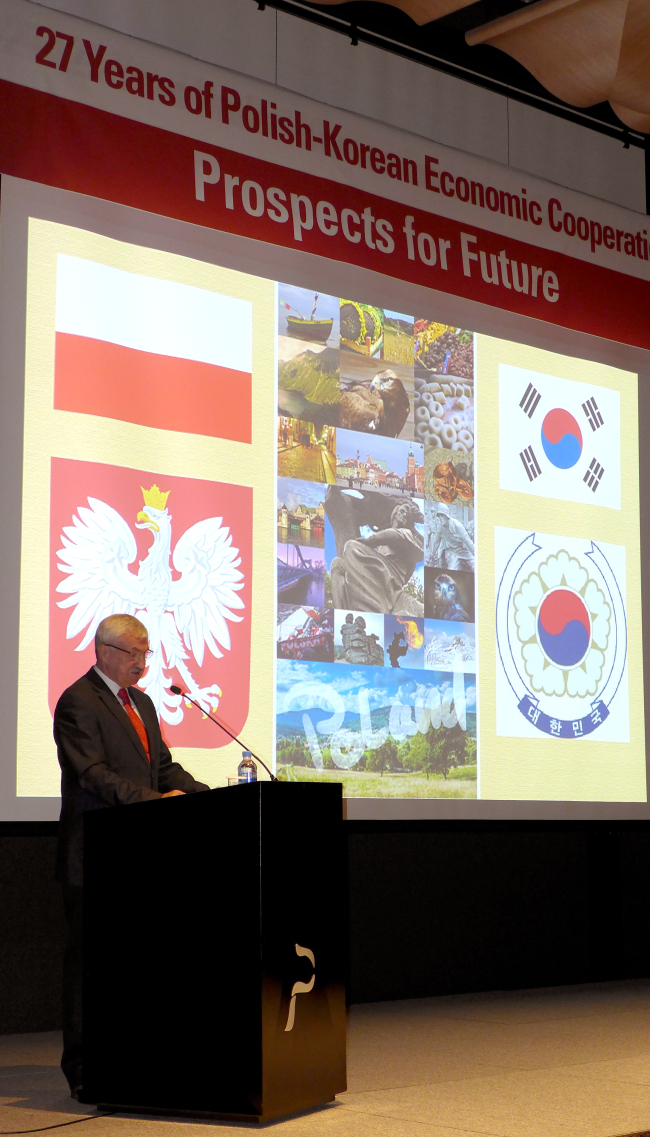 Polish Ambassador to Korea Krzysztof Ignacy Majka (Joel Lee / The Korea Herald)