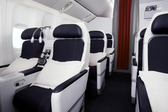 New seats in the Premium Economy cabin of Air France /Air France