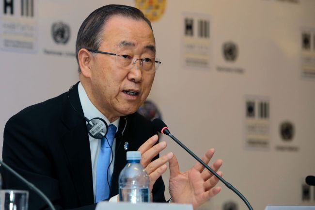 UN Secretary-General Ban Ki-moon (Yonhap)