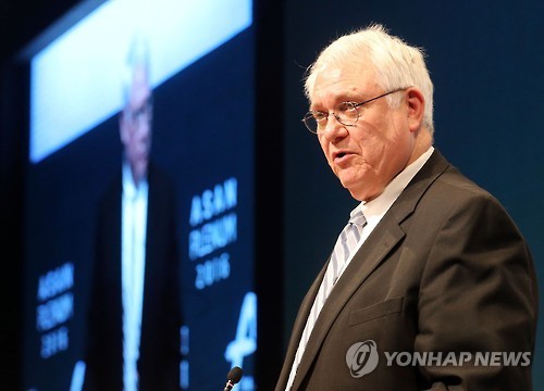 John Hamre, president of the Center for Strategic and International Studies. (Yonhap)