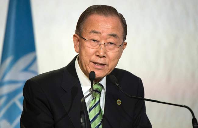 United Nation’s Secretary-General Ban Ki-moon (Yonhap)