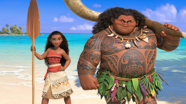 Scene from “Moana.” (Walt Disney Pictures)