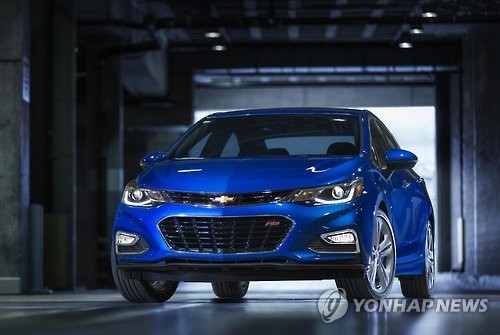 The new Chevrolet Cruze (GM Korea)