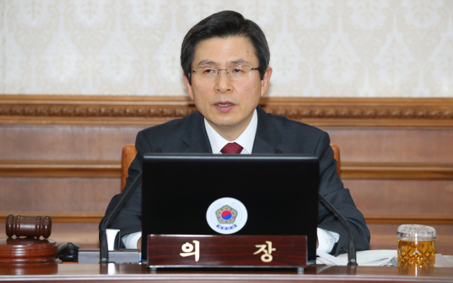 Acting president says S. Korea