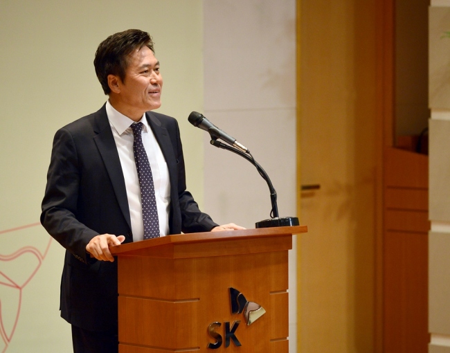 SK Telecom CEO Park Jung-ho (SKT)