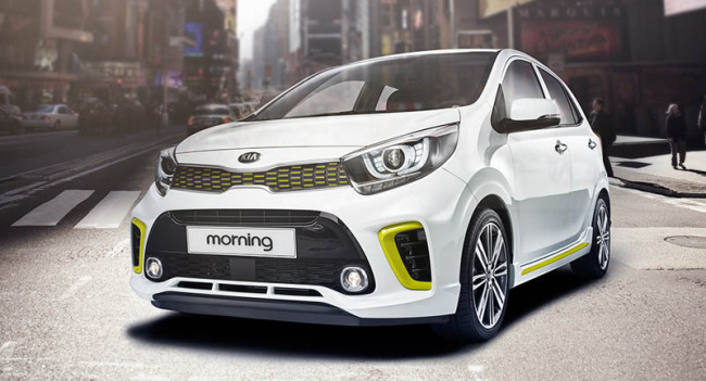 Exterior view of the Kia Smart Compact All New Morning, which will be available starting Jan. 17. (Hyundai Motor Group)