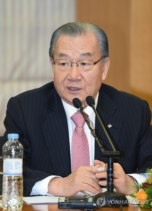 Kim In-ho, chairman and CEO of the Korea International Trade Association, in a photo provided by KITA (Yonhap)