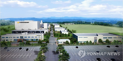 An aerial view of Hankook Tire's new production facility in Tennessee. (Hankook Tire)