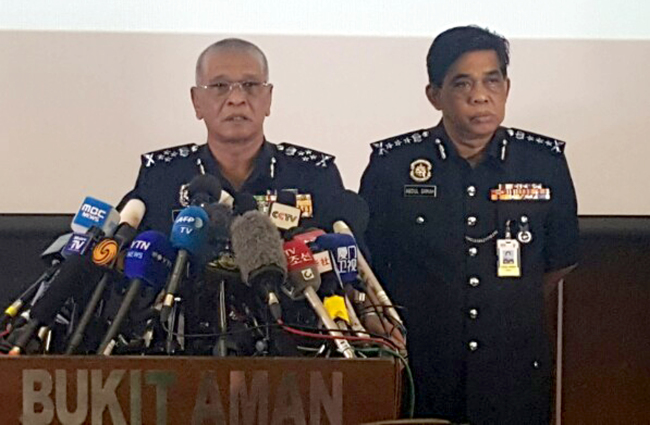 Malaysia's deputy national police chief Noor Rashid Ibrahim (Yonhap)