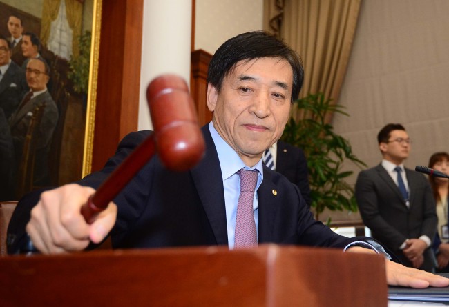 Lee Ju-yeol, governor of the Bank of Korea (Yonhap)