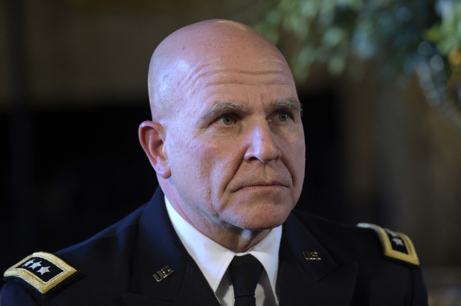 Newly named National Security Adviser of the United States Army Lt. Gen. H.R. McMaster. (YP-Yonhap)