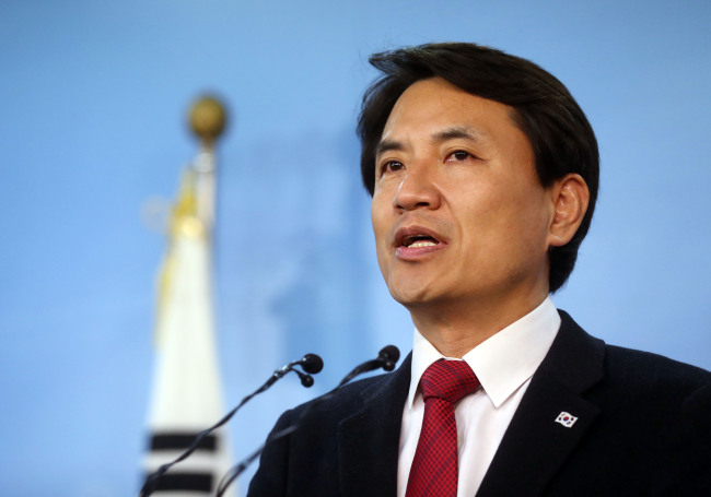 Rep. Kim Jin-tae, a staunch supporter of former President Park (Yonhap)