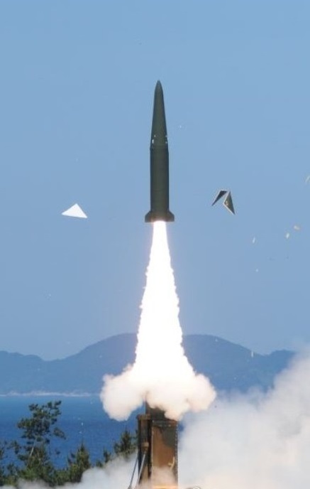 A test-launch of the Hyunmoo-2B missile in 2015 in this file photo. (Yonhap)