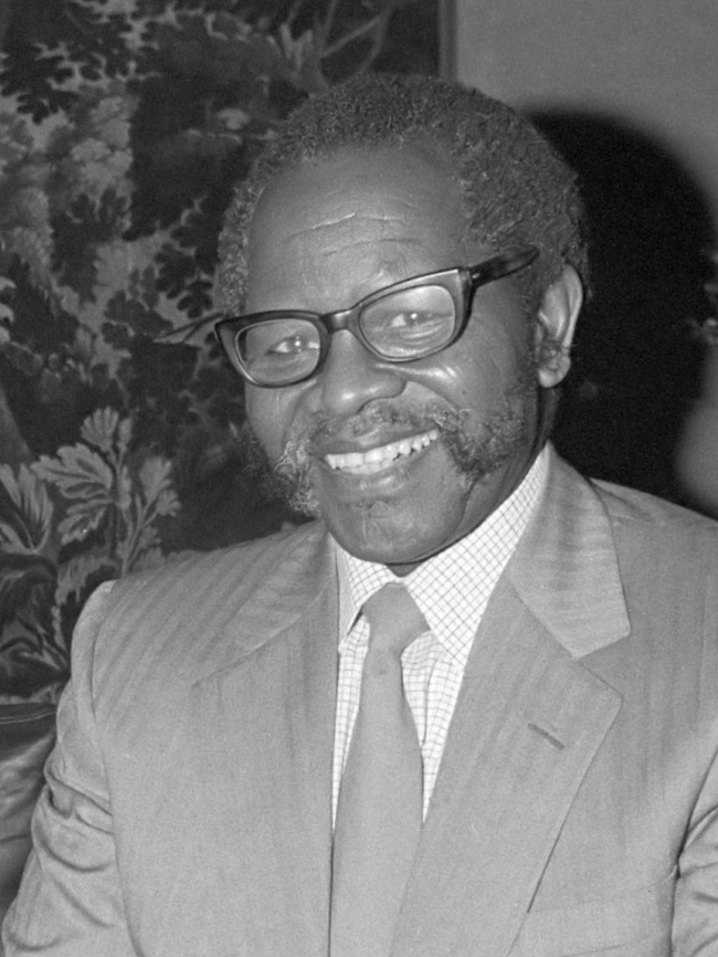 The late Oliver Reginald Tambo (1917-93), a South African anti-apartheid politician who served as President of the African National Congress from 1967 to 1991.(Rob C. Croes / Anefo)