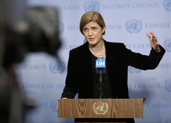 Former US Ambassador Samantha Power (AP-Yonhap)