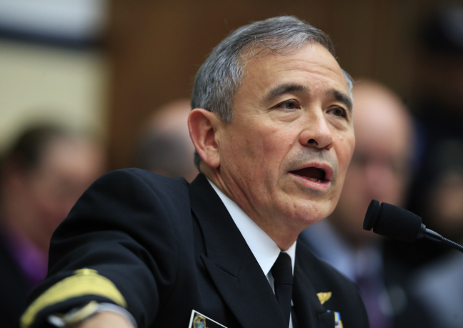 US Pacific Command Commander Adm. Harry Harris Jr. (Yonhap)