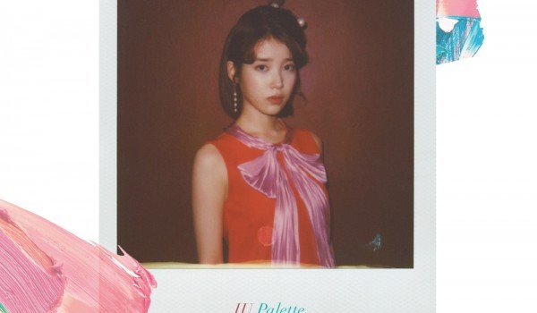 The album cover for IU’s “Palette” (Fave Entertainment)