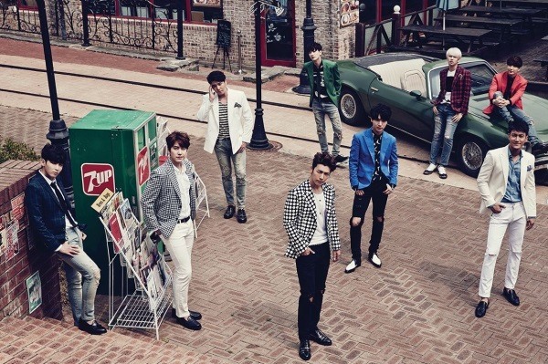 K-pop group Super Junior (S.M. Entertainment)