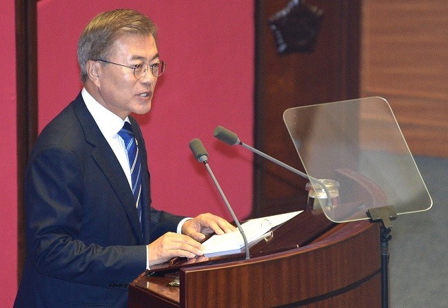 South Korean President Moon Jae-in (Yonhap)