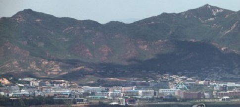 This photo, taken on May 26, 2017, shows the now-shuttered inter-Korean industrial complex in Kaesong, North Korea. (Yonhap)