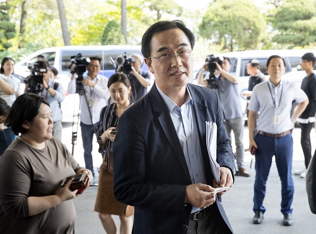 Unification Minister nominee Cho Myoung-gyon (Yonhap)