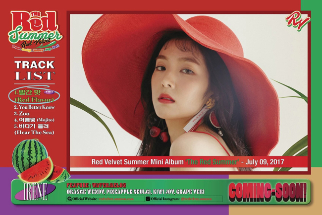Red Velvet return with 'Red Summer'