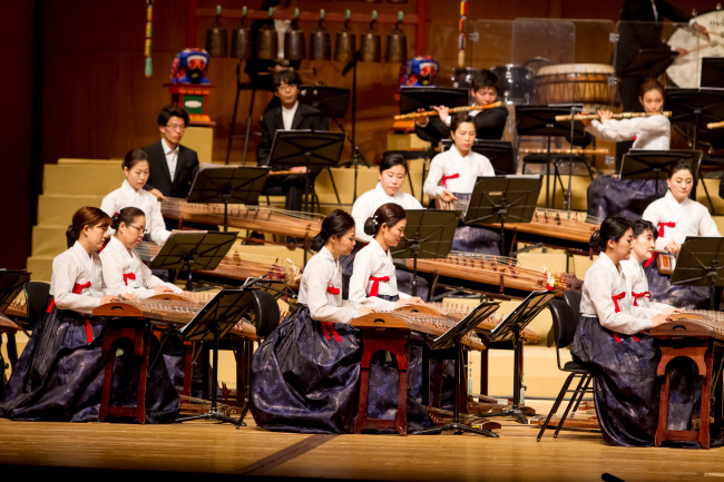 National Orchestra of Korea performs in this undated file photo. (Ministry of Culture, Sports and Tourism)